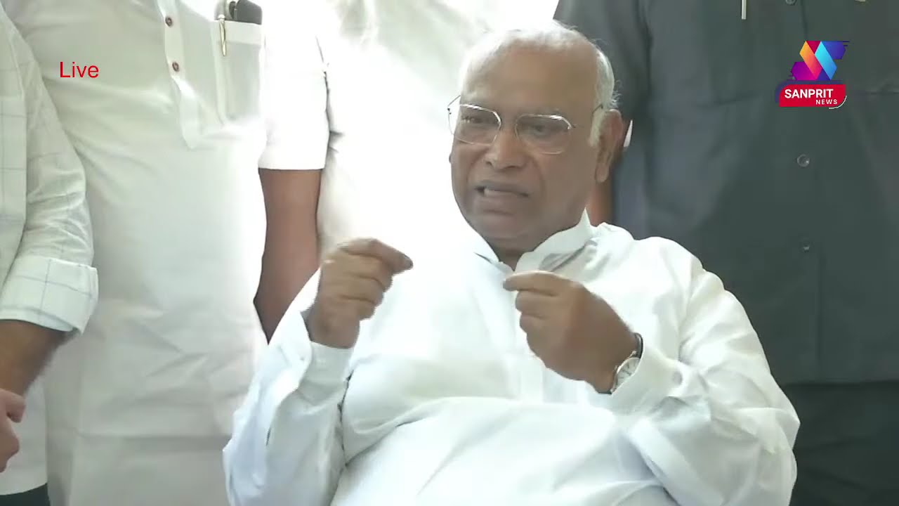 LIVE: Mallikarjun Kharge Press Conference | PM Modi | SIR Row | Election Commission
