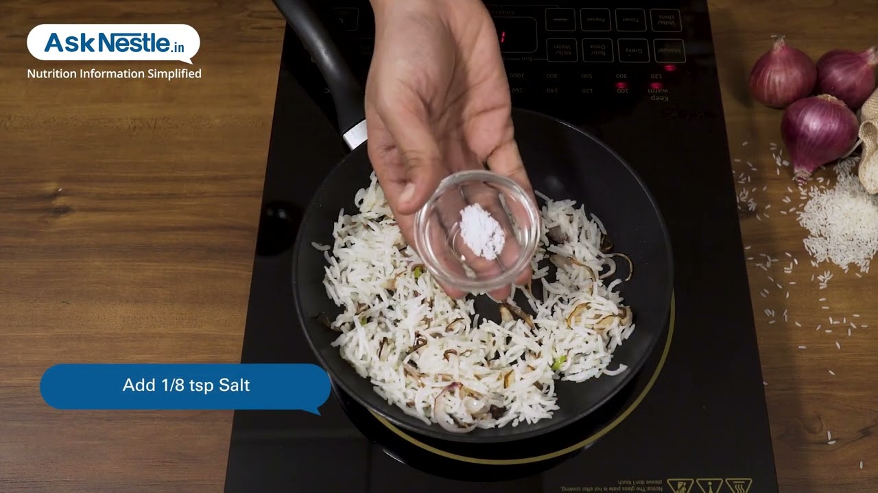 Onion Rice Recipes | Healthy Food Recipes | Ask Nestl&eacute;