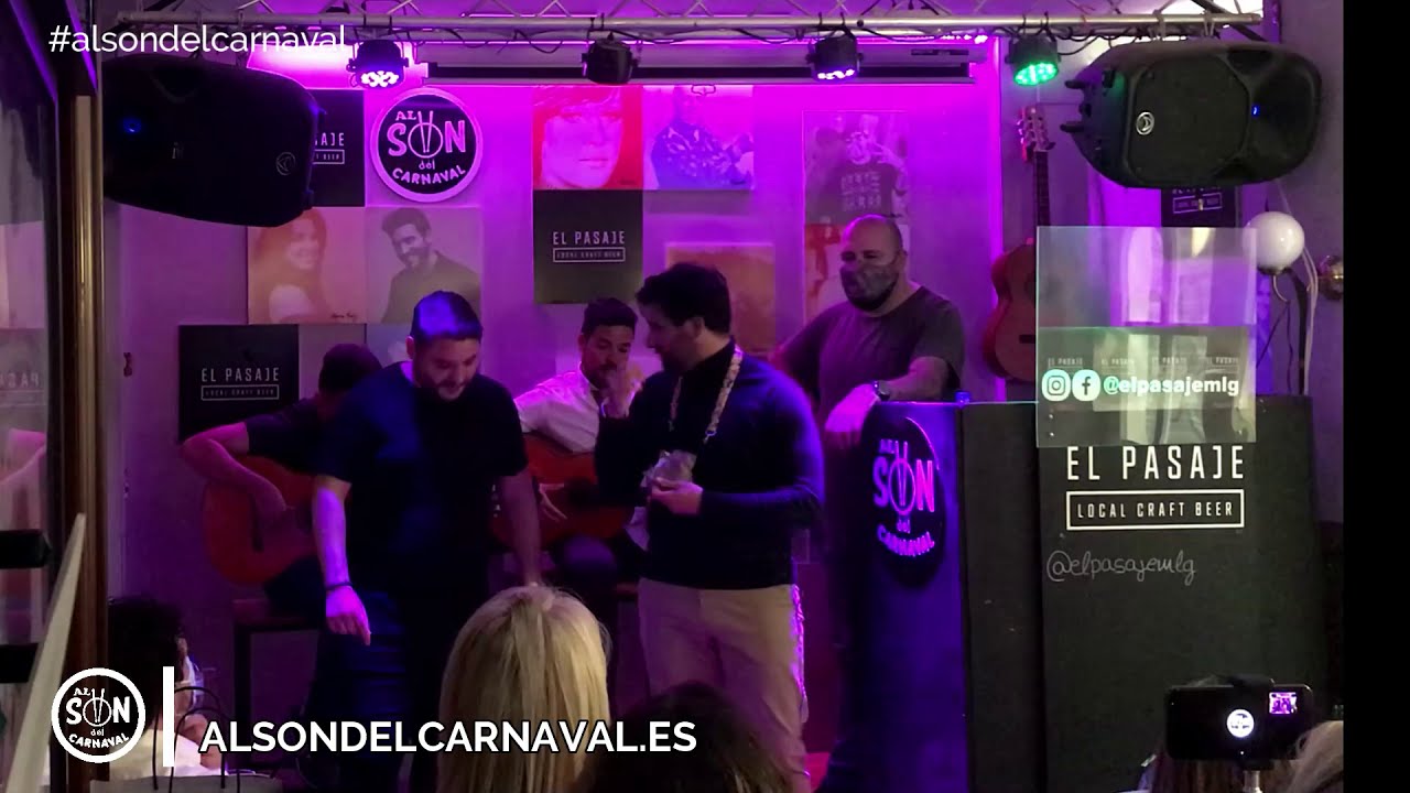 ✨ Pasodoble EL MARQUÉS DE CÁDIZ - Jesús Cruz, Zeus Marín, D. Delgado y D. Carrión en El Pasaje