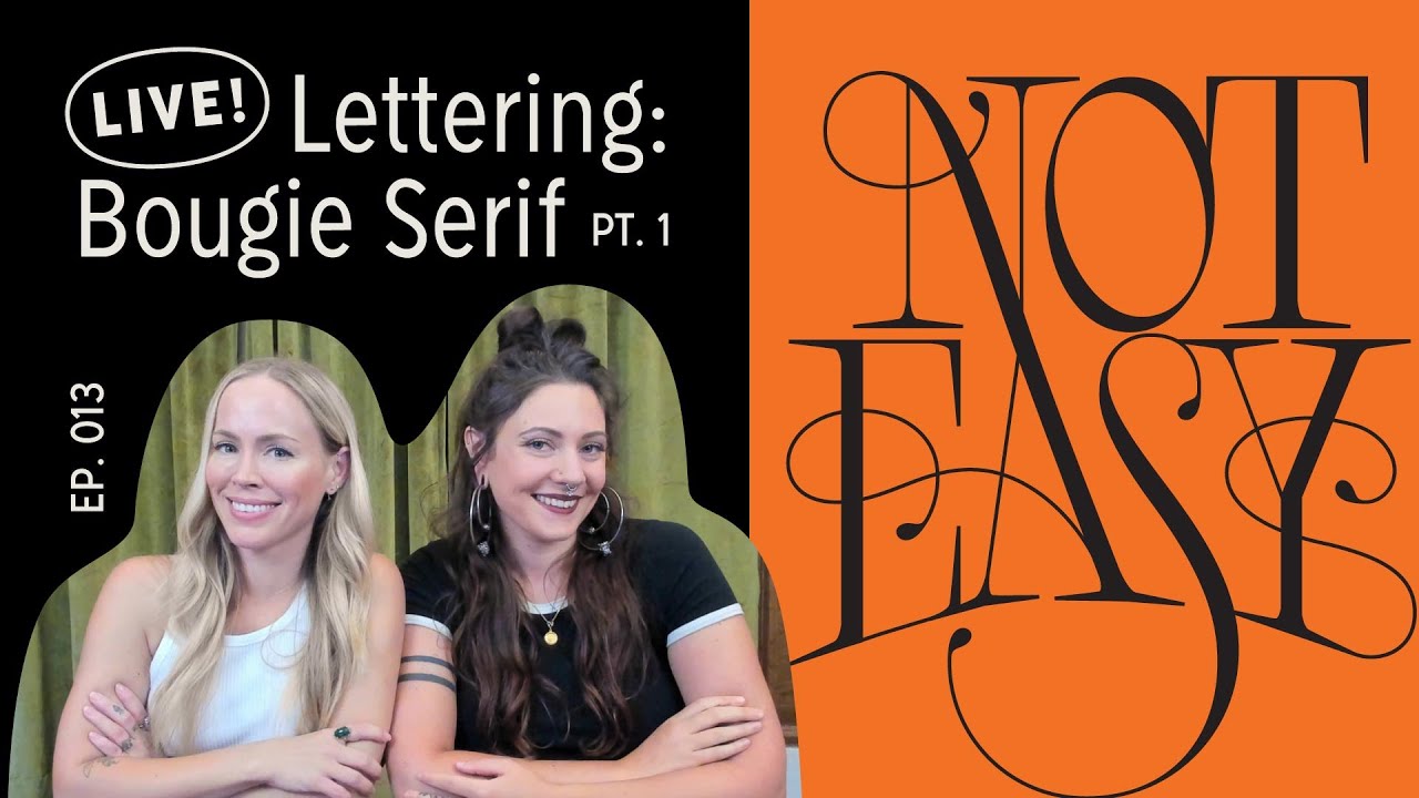 Serif Lettering Design Livestream: Ep. 13