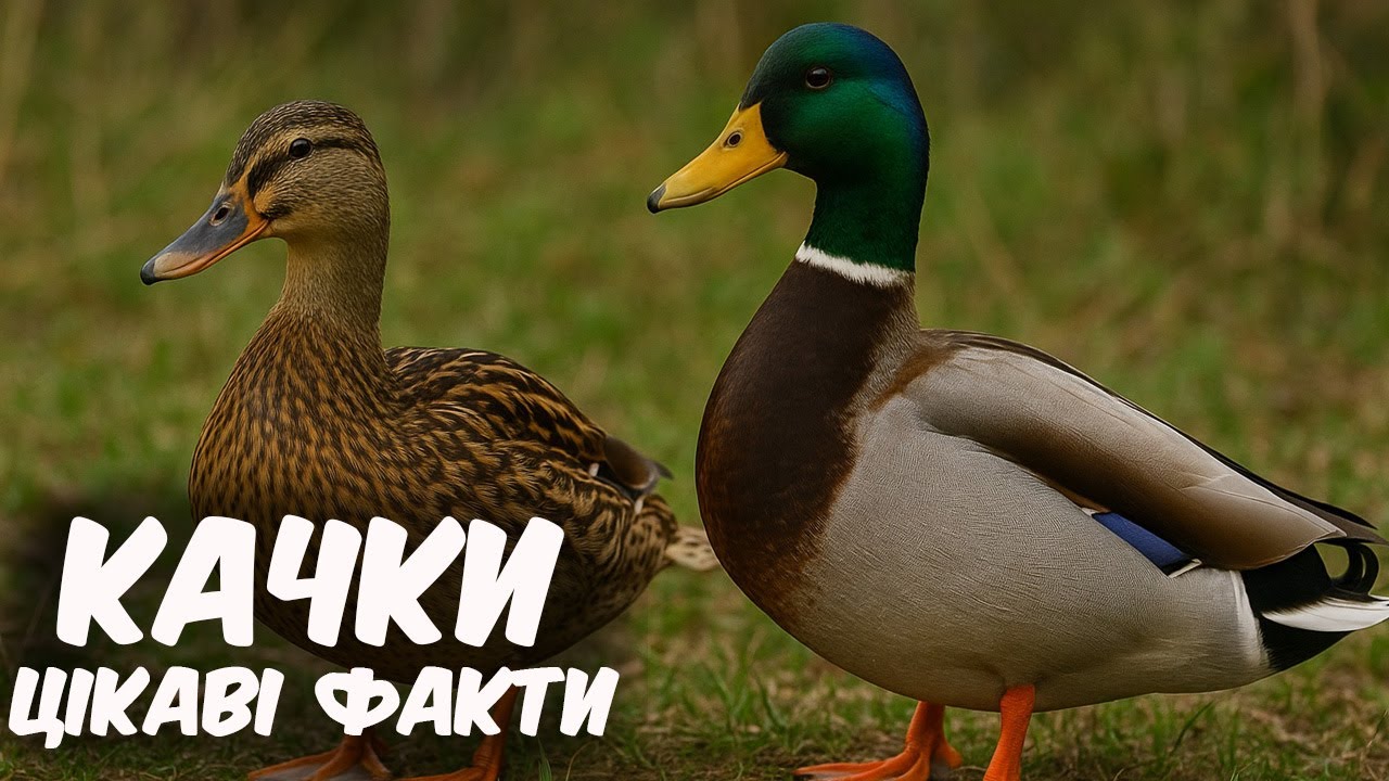 Качки. Цікаві факти про качок