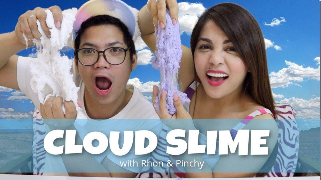 FIRST TIME MAKING CLOUD SLIME!