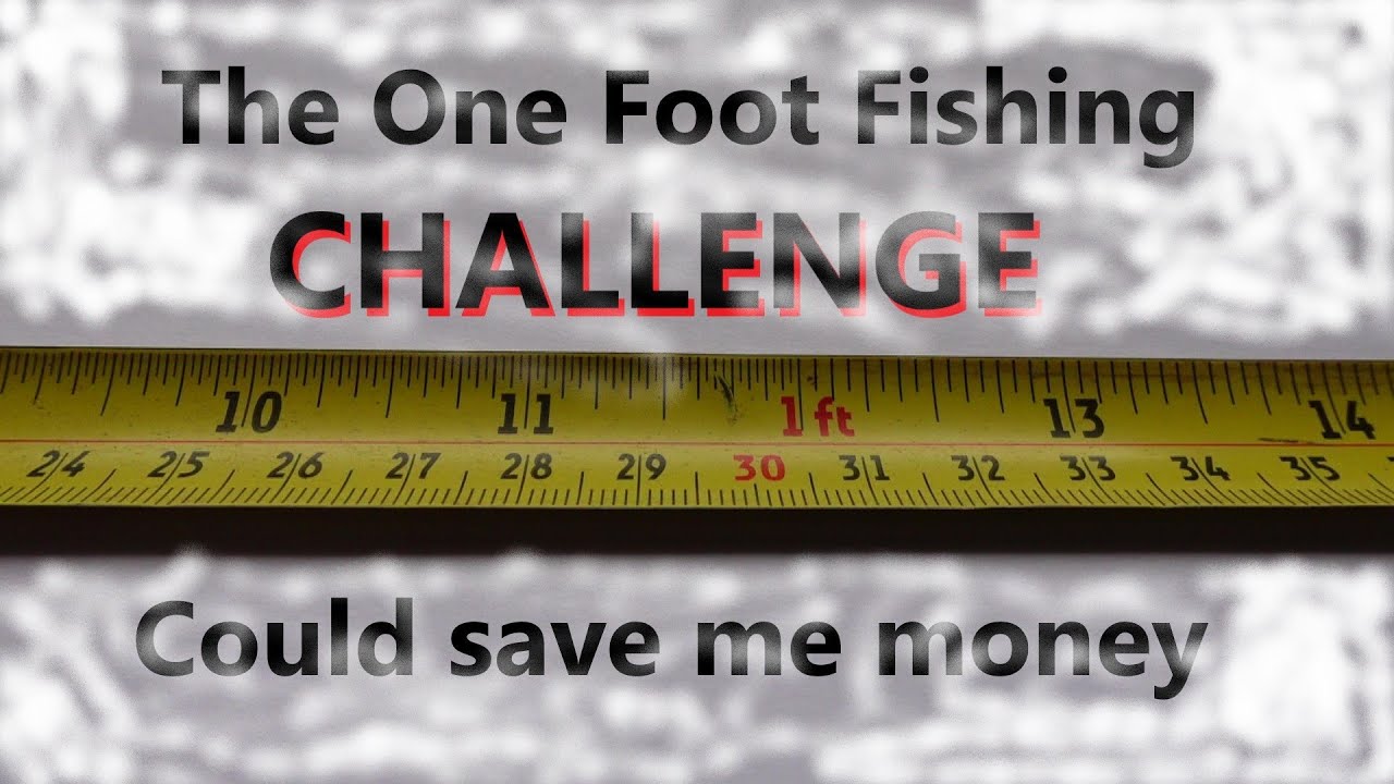 Fly Fishing Challenge never done before. The One Foot Challenge.