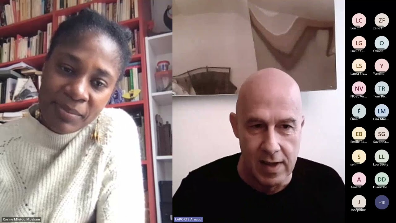 Rencontre virtuelle avec Rosine Mbakam - Prix Cinéma des Etudiants France Culture 2024