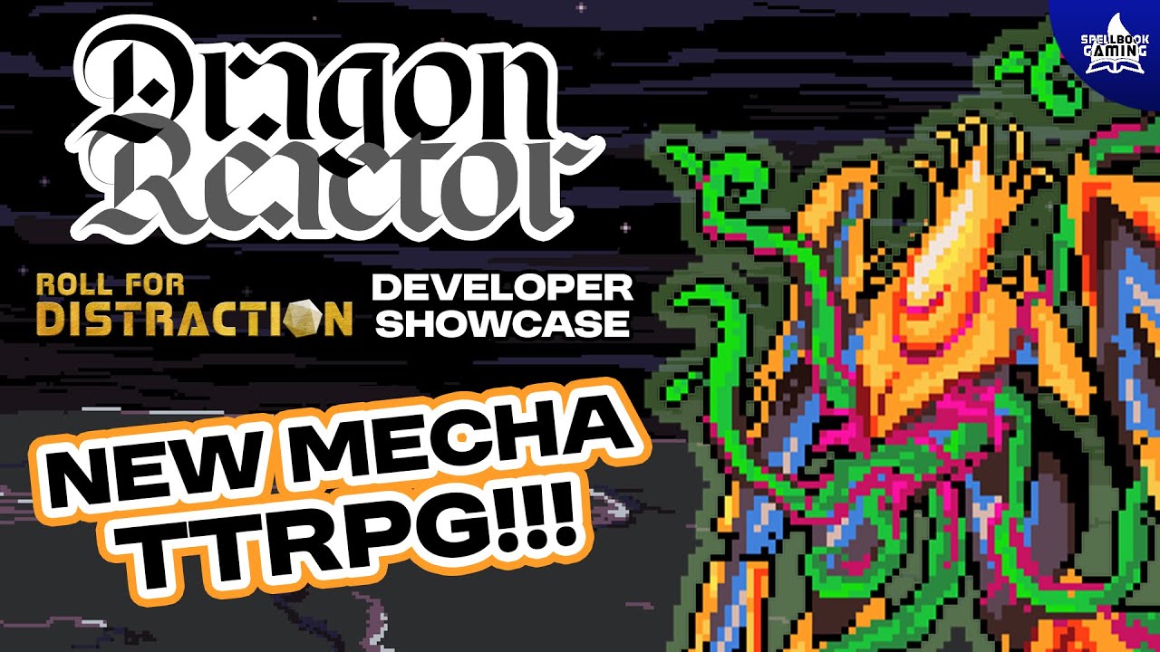 This New Mecha TTRPG Will Blow Your Mind!! | DRAGON REACTOR | RFD Developer Showcase Actual Play