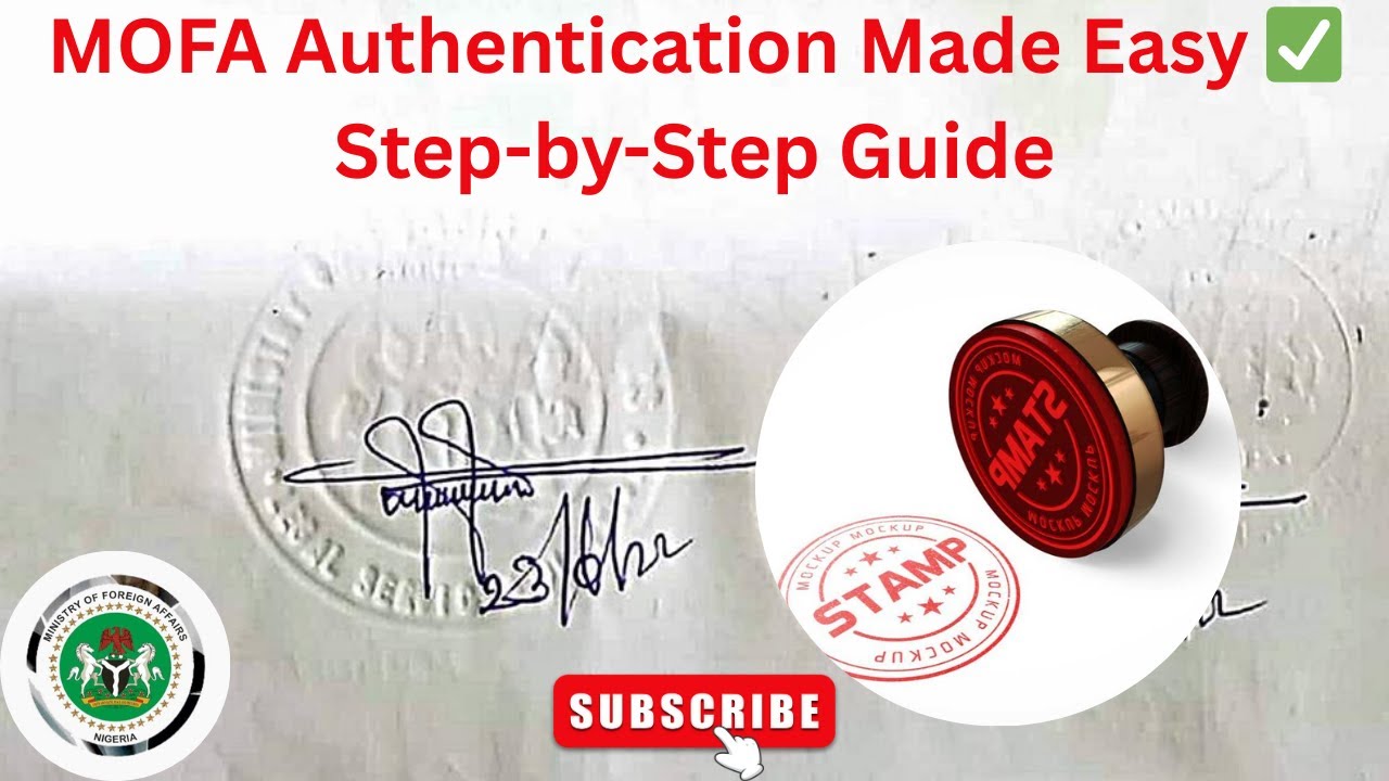 Ministry of Foreign Affairs Authentication | Step-by-Step Guide to Document Legalization