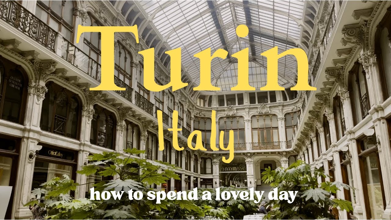 A day trip to Turin, Italy | cosy travel vlog 🇮🇹