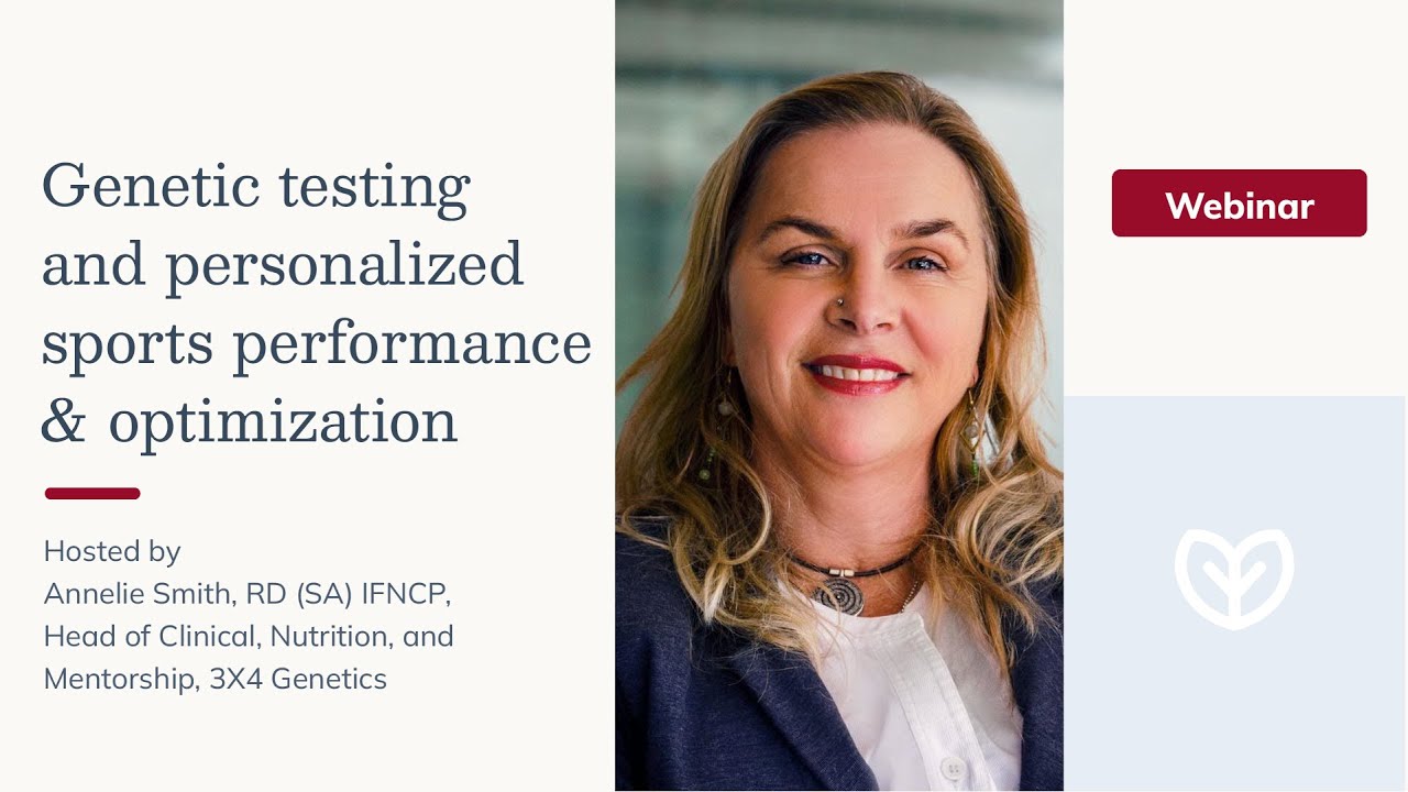 Genetic testing and personalized sports performance & optimization