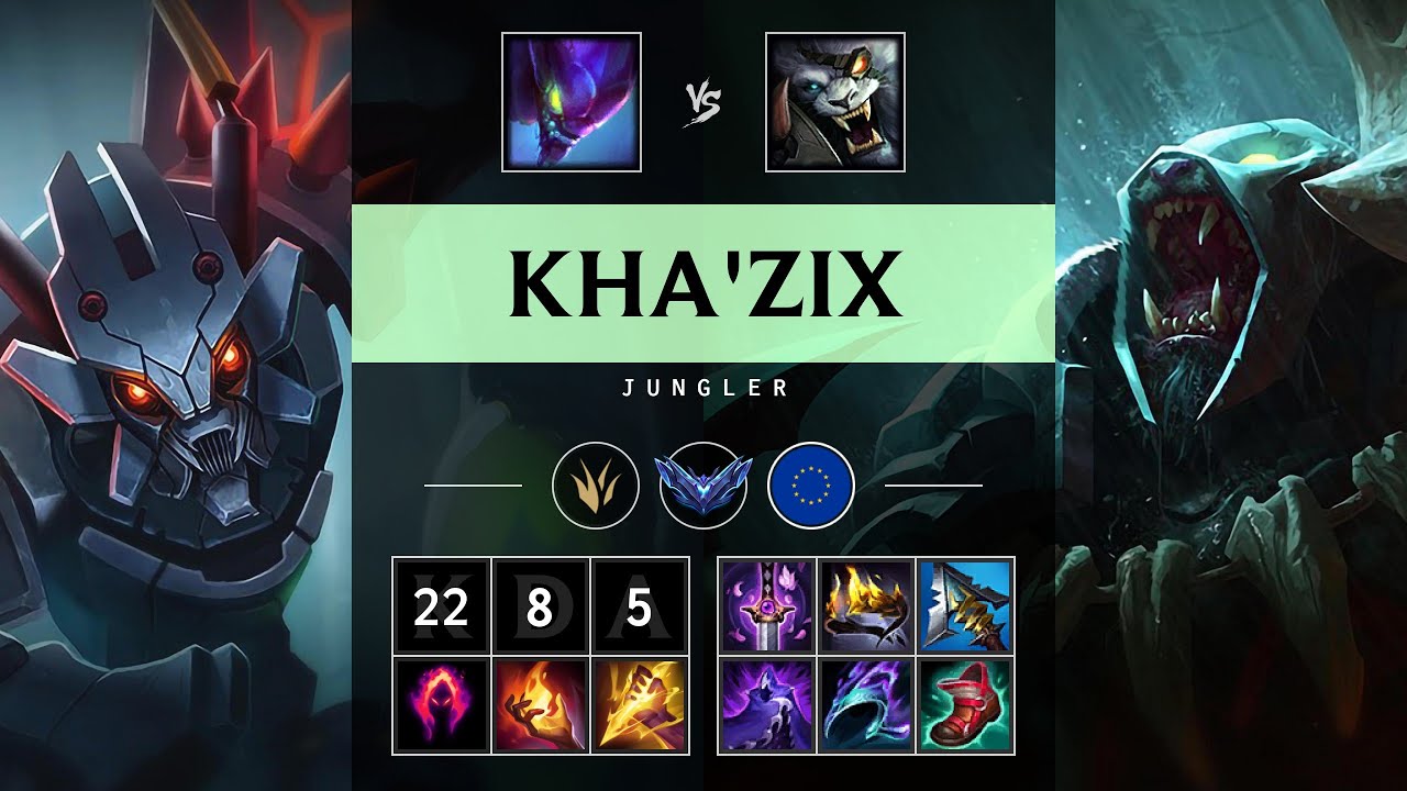 Kha'Zix Jungle vs Rengar - EUW Diamond Patch 25.09