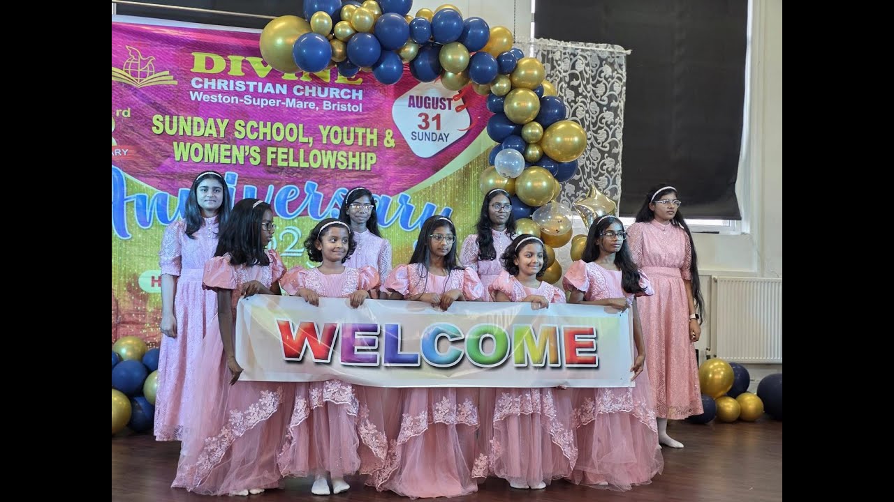Sunday School and Youth Anniversary - 2025 - Welcome Choreography