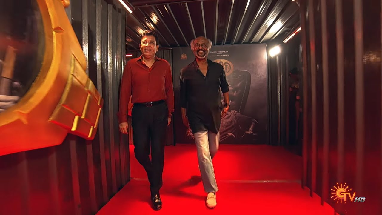 Star-Studded Entry of Coolie Cast 🔥| Coolie Unleashed - Best Moments| Superstar Rajinikanth | Sun TV