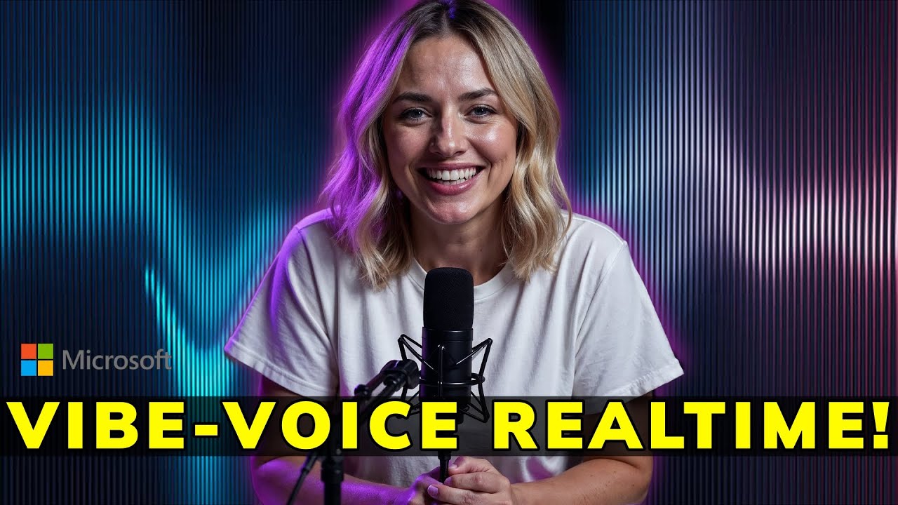 Microsoft's NEW Real-Time TTS is INSANE! (VibeVoice 0.5B)