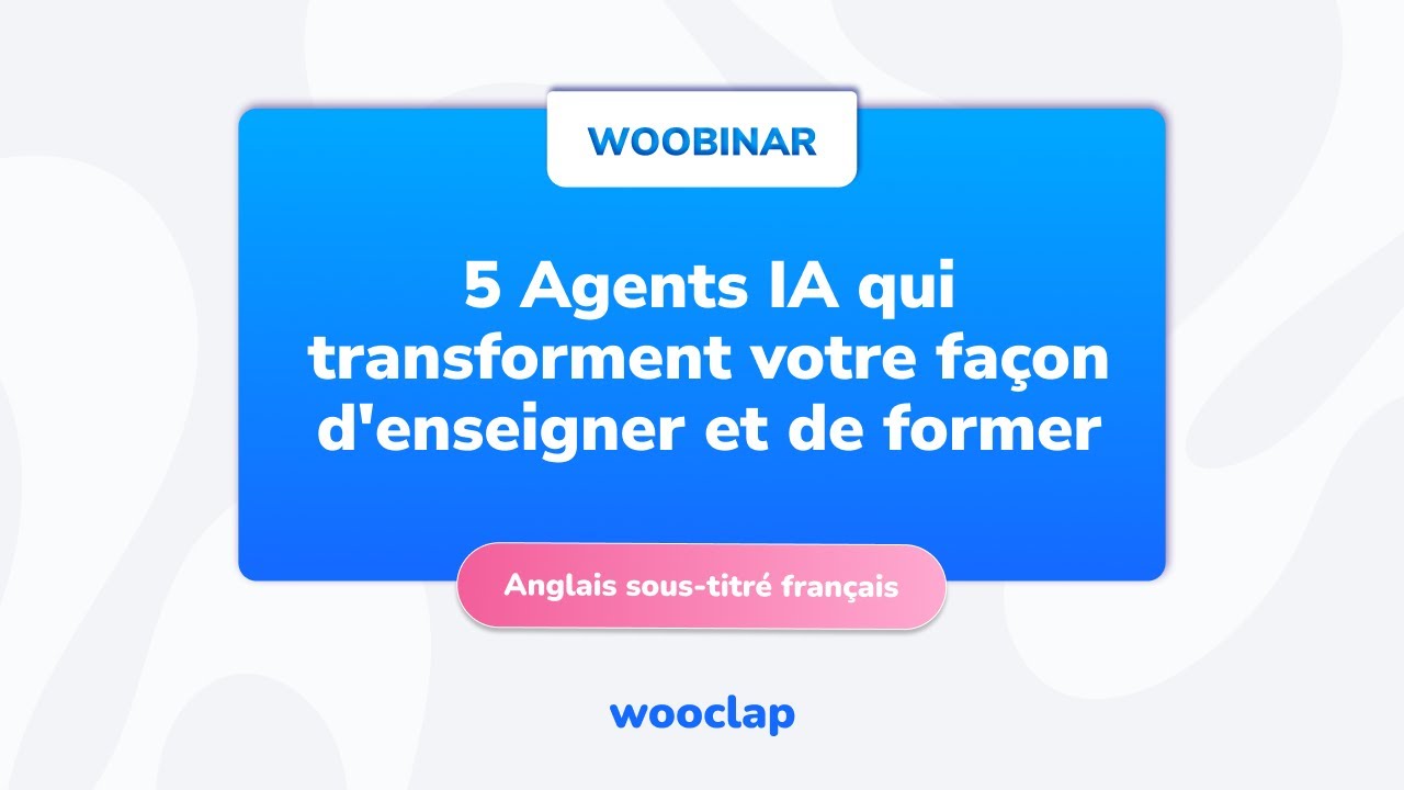 5 agents IA qui transforment votre façon d'enseigner - [Anglais sous-titré français]
