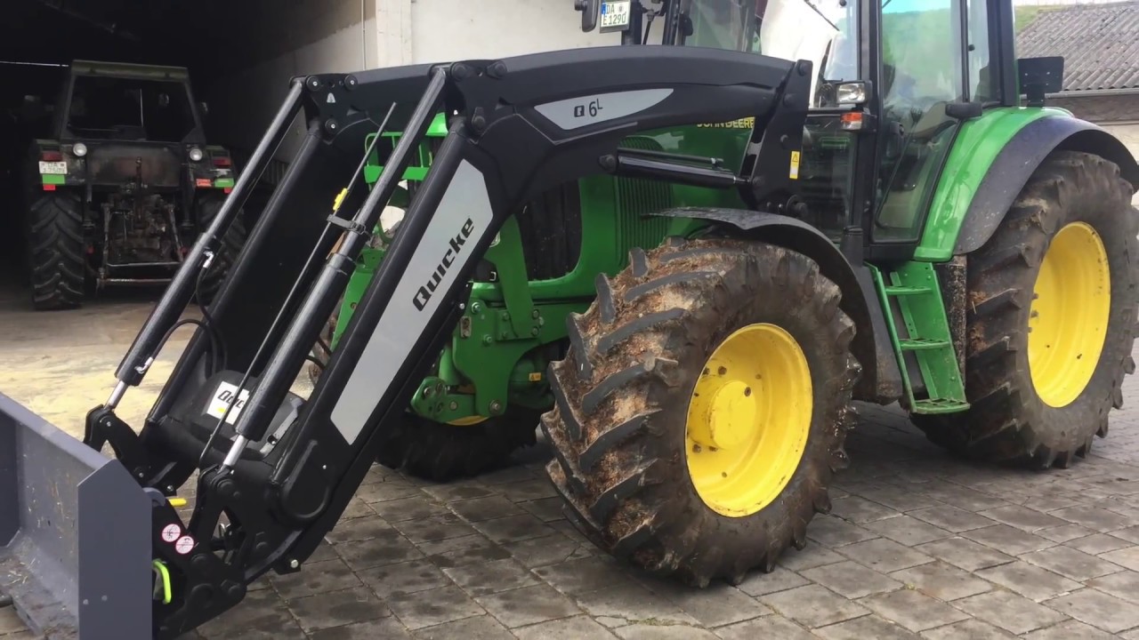 Der Neue Frontlader Quicke Q6L 2017 Eigen Anbau an 6620