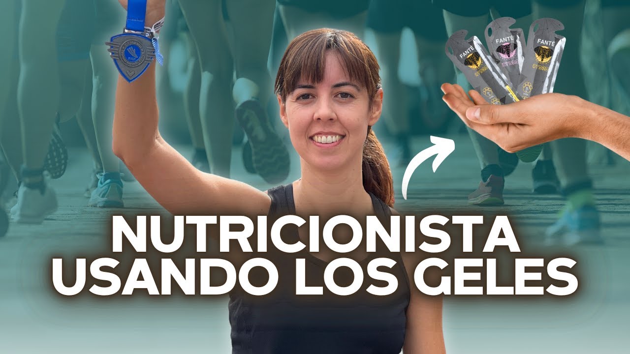Cómo Correr una MEDIA MARATÓN solo con GELES deportivos FANTÉ