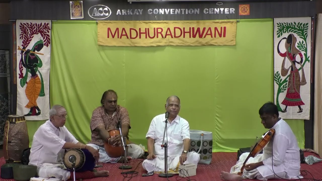 Madhurdhwani Thyagaraja Swamy's Jayathi Spl concert O S Thyagarajan Vocal