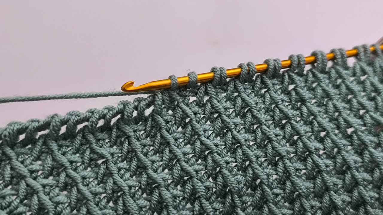 Wonderful 🍀💥 Tunisian crochet baby blanket and cardigan pattern #knitting #crochet
