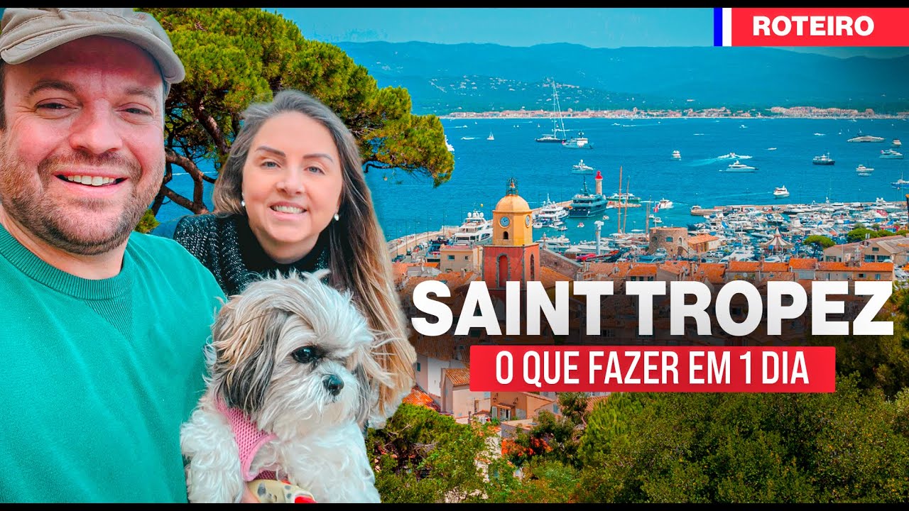 SAINT TROPEZ - O LITORAL mais CHIC da Europa