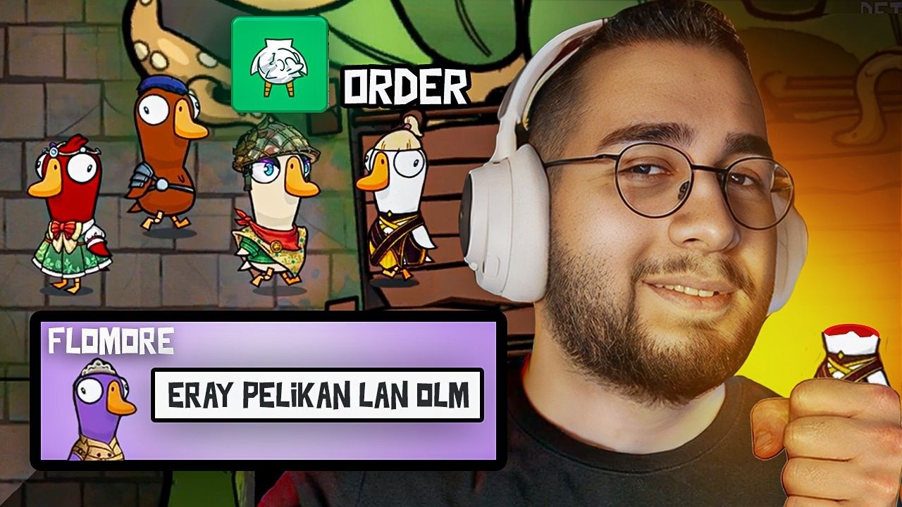 HERKESİ MİDEME İNDİRDİM! | EKİP İLE GOOSE GOOSE DUCK