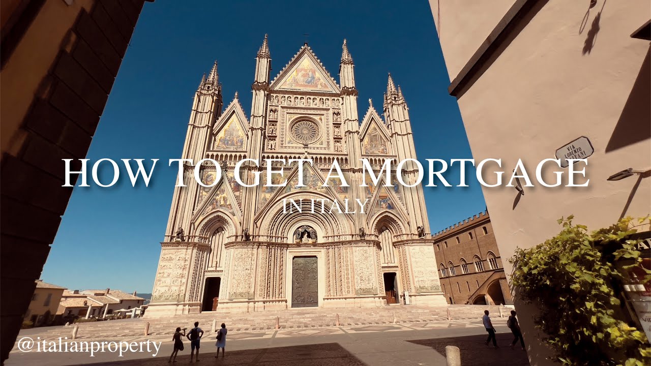 How to get an Italian mortgage.
