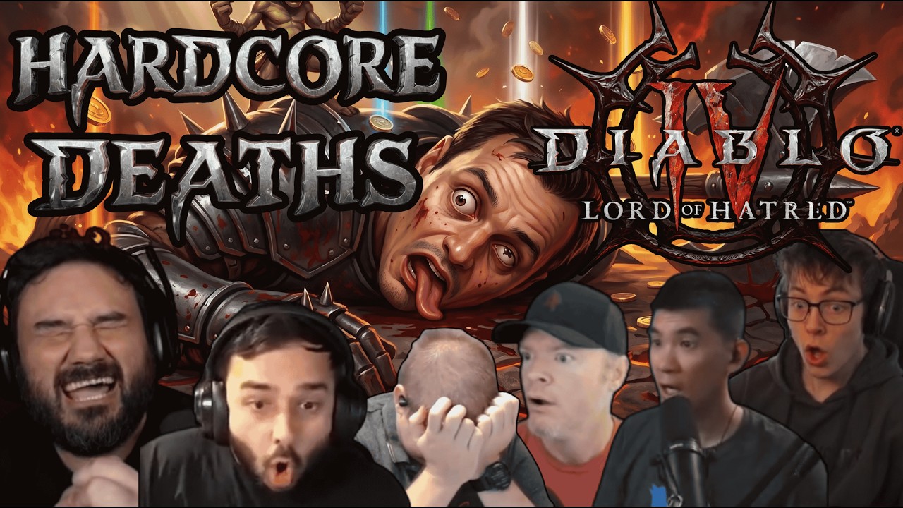 Лучшие смерти в хардкорном режиме 2-й недели 💀 Diablo 4: Lord of Hatred