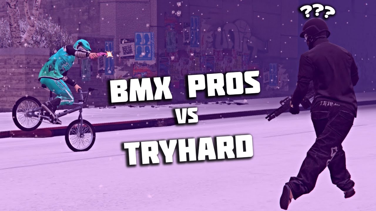 BMX Pros vs Tryhard | GTA Online
