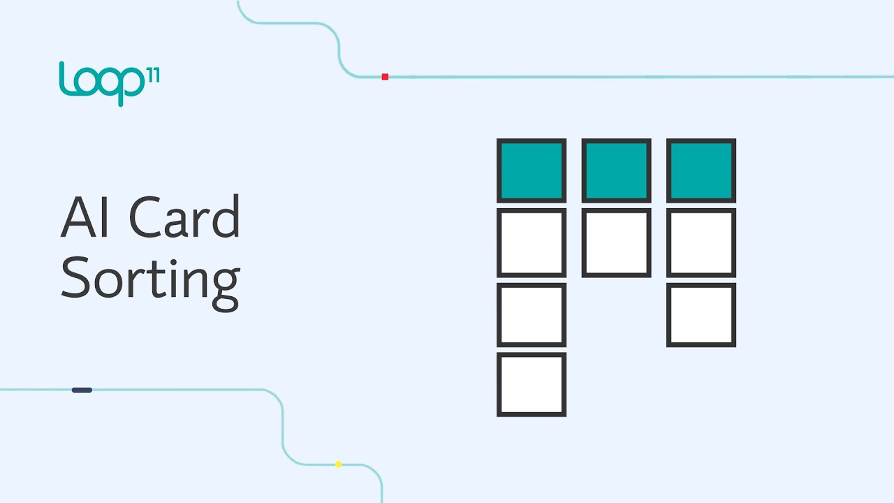 Loop11 AI Card Sort