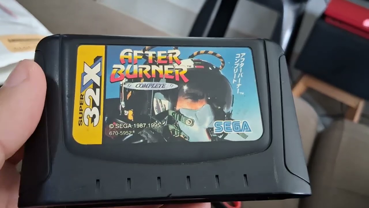 UNBOXING JOGOS DO SUPER 32X SEGA JAPONÊS 