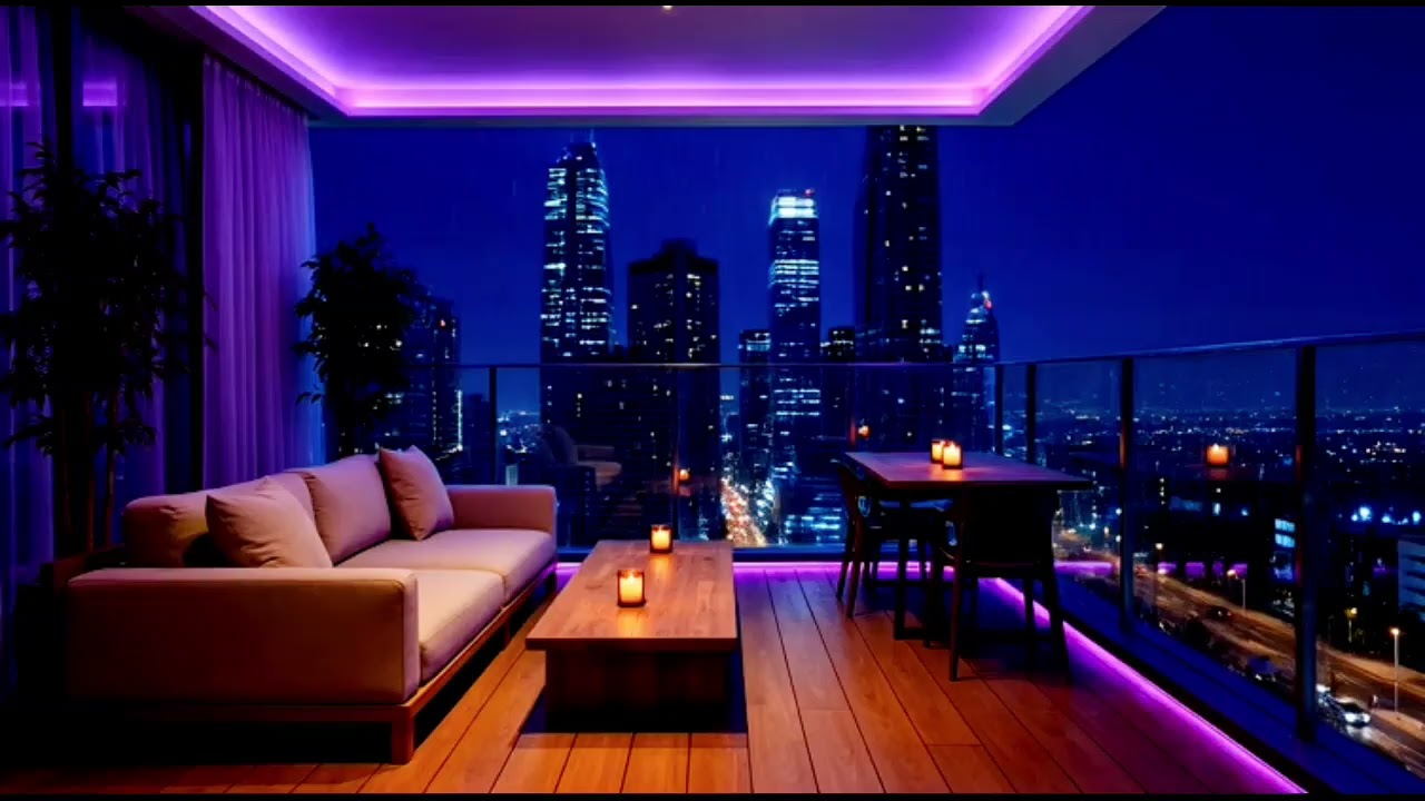 Midnight Window Lofi 🌙 Chill Beats for Late Night Study & Rainy Mood