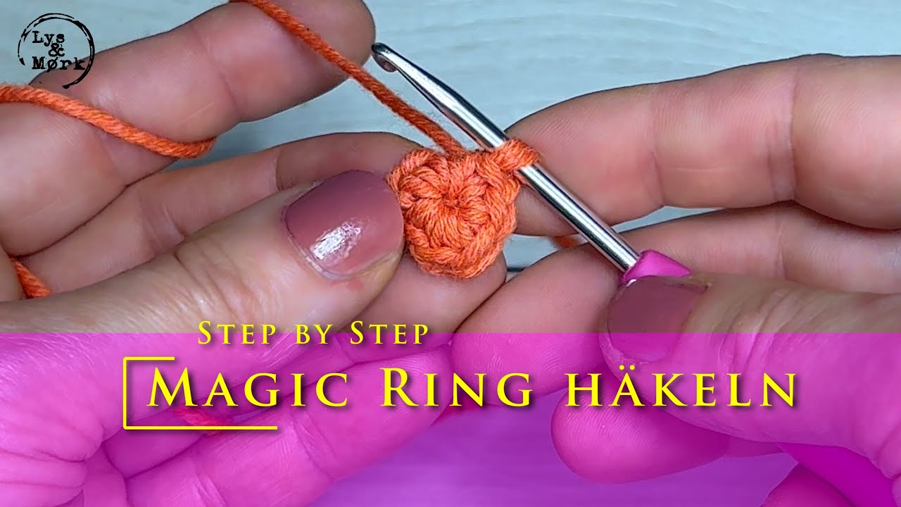 Magic Ring h&auml;keln - Der sch&ouml;nste Anfangsring #crochet #h&auml;keln #handarbeiten  #diy