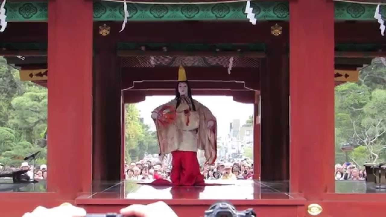 【鎌倉まつり2014】静の舞　鶴岡八幡宮　舞殿