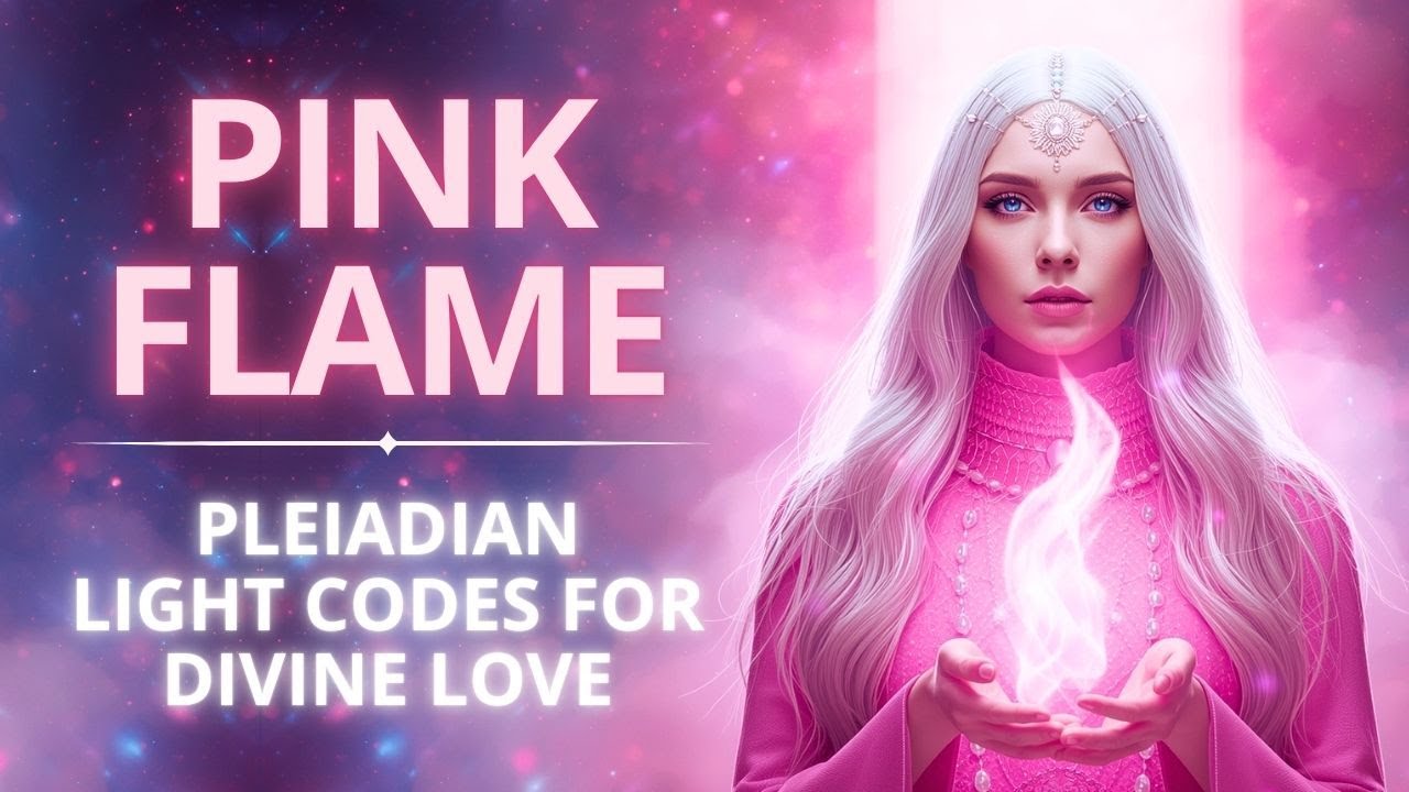 Pink Flame & Pleiadian Divine Love Light Codes 639Hz | Awaken Emotional Balance & Harmony