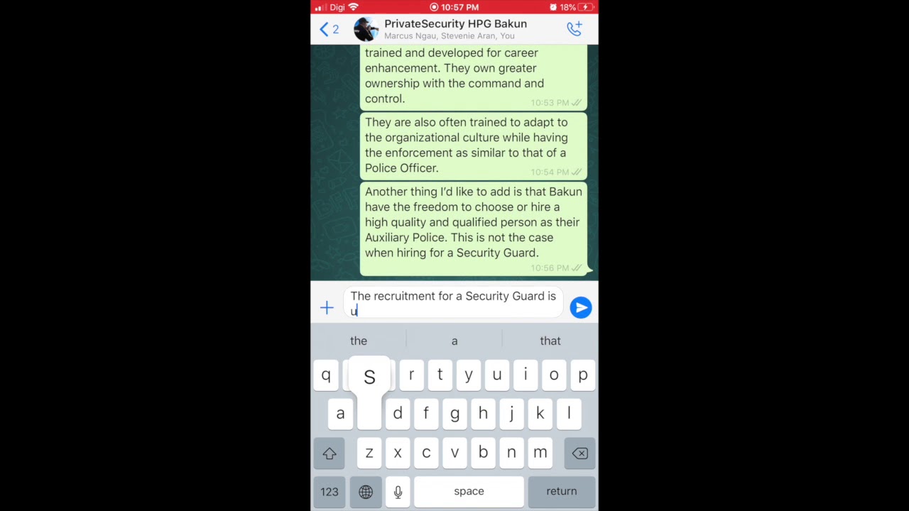 SMSM5203 Security Management: Discussion on Private Security