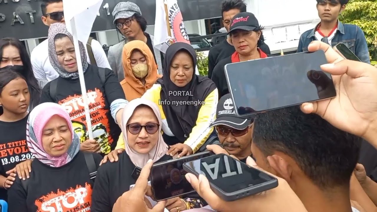 Konferensi Pers AMPB di di kantor Bupati Pati terkait OTT Bpk Sudewo 