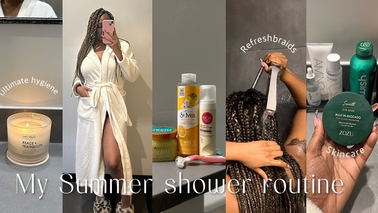 “That girl” Summer Shower Routine 2023|All Summer Scents+Extra Moisture