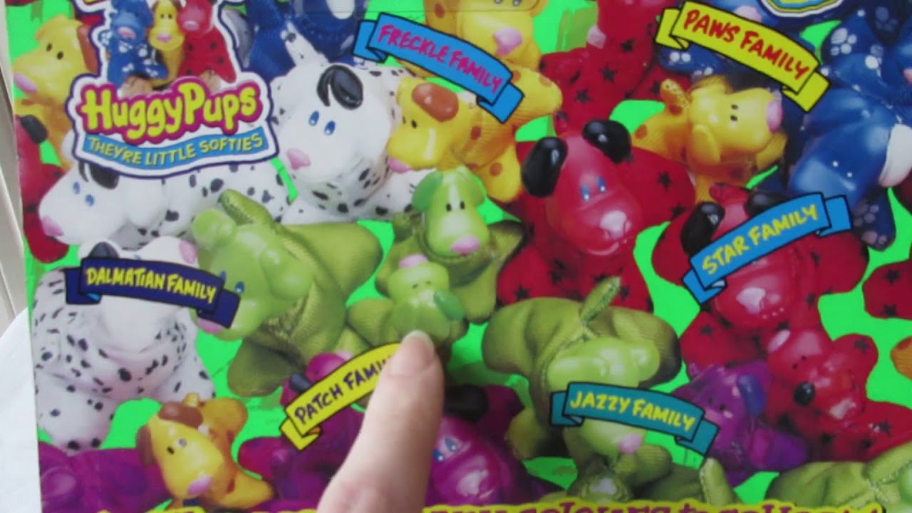 Pocket Pets Huggy Pups Vintage 1996