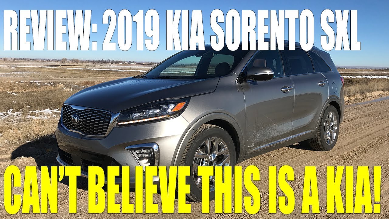 Review: 2019 Kia Sorento SXL, Three-Row, Family Hauler Impresses
