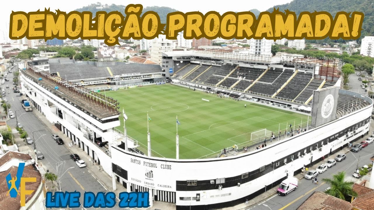 DETALHES DO PROJETO DA NOVA ARENA DO SANTOS / PREVISÃO DE DEMOLIÇÃO DA VILA / NOTICIÁRIO DO TIME