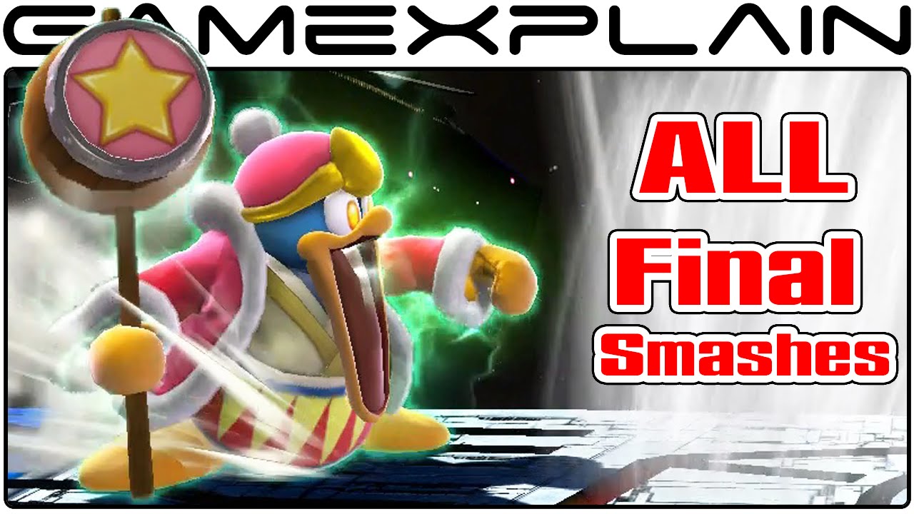 All Final Smashes in Smash Bros Wii U