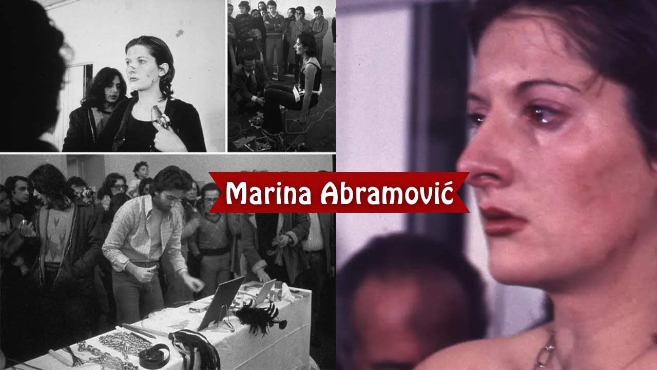 They used her body for 6 hours  - Marina Abramović Rhythm 0,2 and 5 Performances 1974