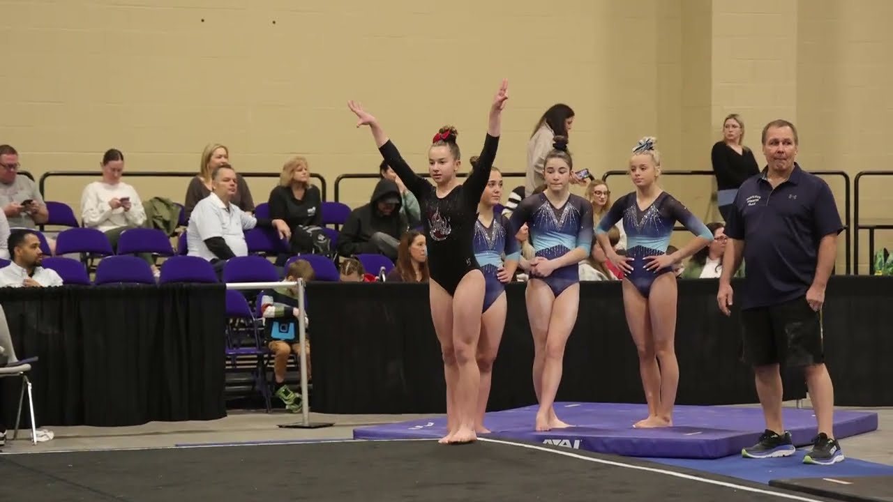 Vienna Khudic  Floor 9.1 Charleston Cup 2026 Wildfire Gymnast Level 8