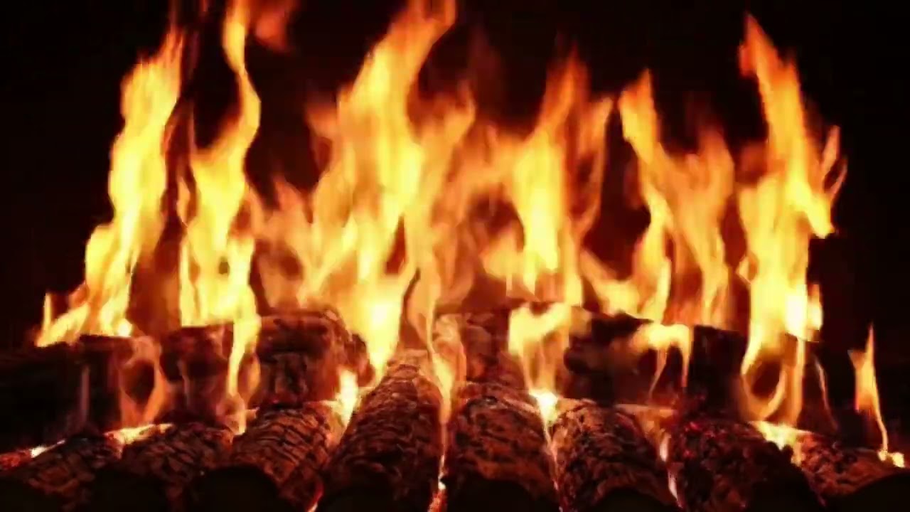 3 Hours Cozy Fireplace for Sleep | Static & Calm