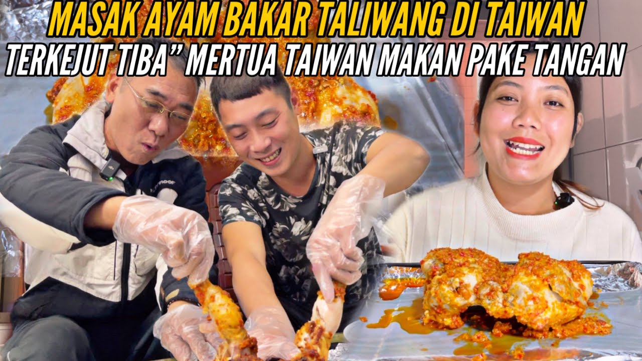 MASAK AYAM BAKAR TALIWANG KAGET PAPA MINTA MAKAN PAKE TANGAN SAKING NIKMAT NYA
