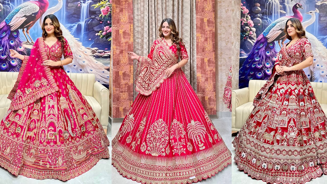 Top 10 Bridal Lehenga Design in Chandni Chowk | Exclusive Bridal Lehenga Shop in Delhi 