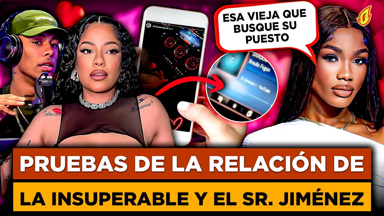 LA INSUPERABLE Y EL SR JIMÉNEZ SÍ TIENEN UNA RELACIÓN “AQUÍ LAS PRUEBAS” LA PIRY LA LLAMA RIDÍCULA