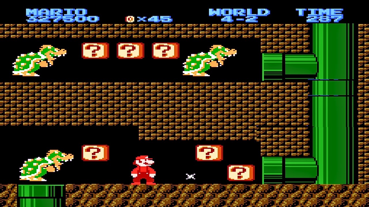 Super Mario Untold World 4! Nes Super Mario Bros Gameplay