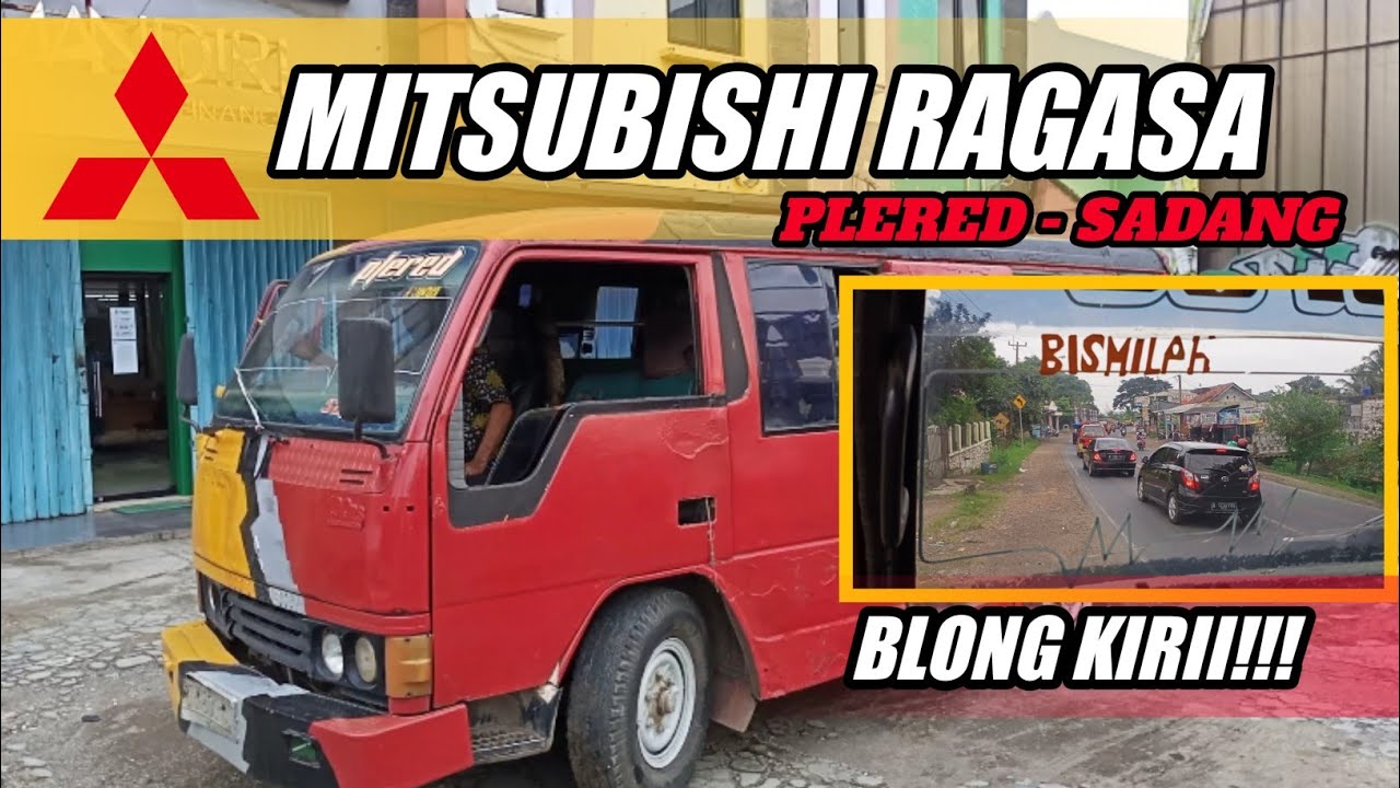 Elf Mitsubishi Ragasa 100 ps, Joss Angkutan Plered Sadang - Blong kiri bah !!!!