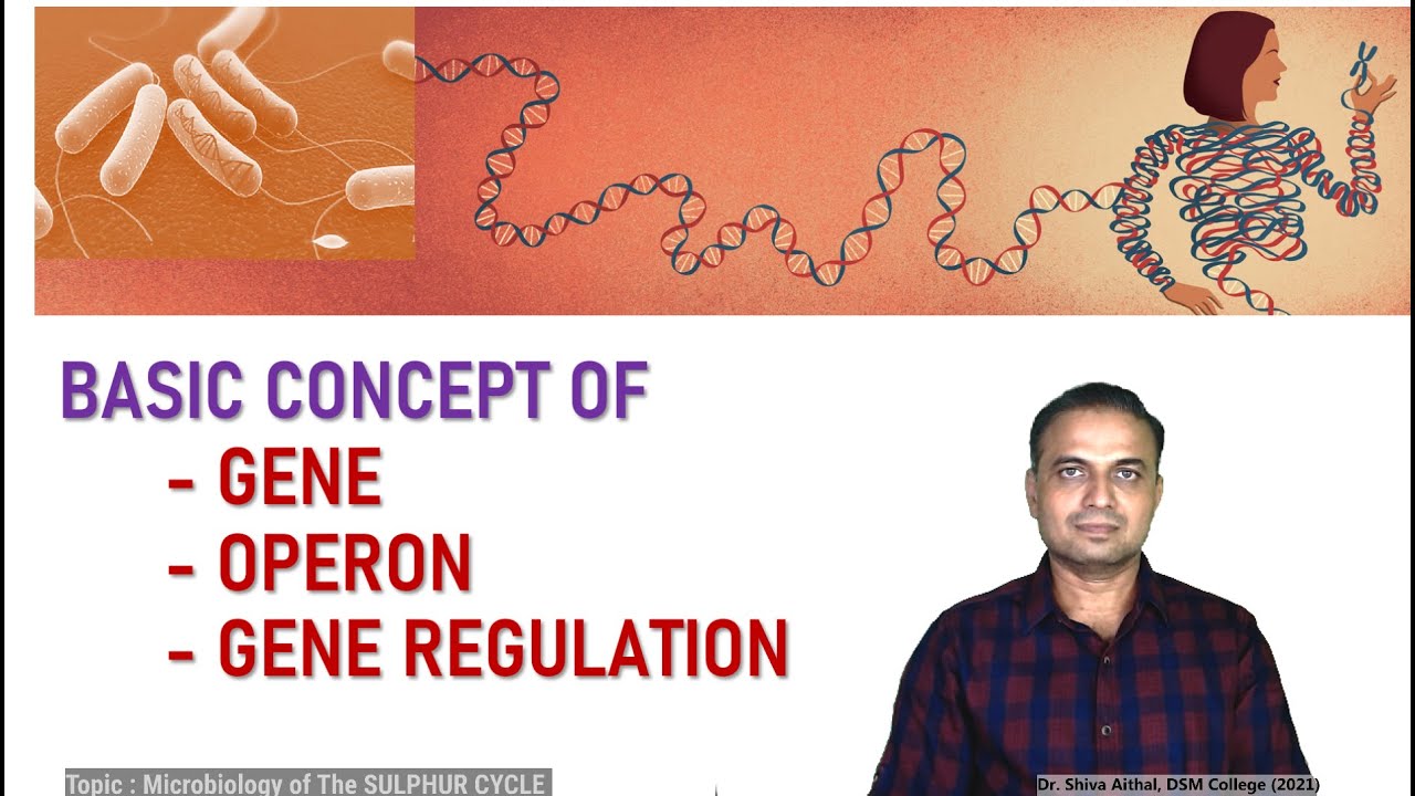 Lecture 01 Concept of Gene, Operon and Regulation