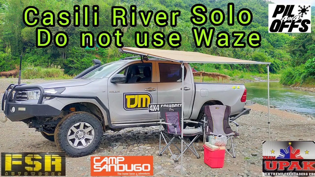 Casili River Solo | Do not use Waze | Toyota Hilux | TJM | ARB| BFG KO2