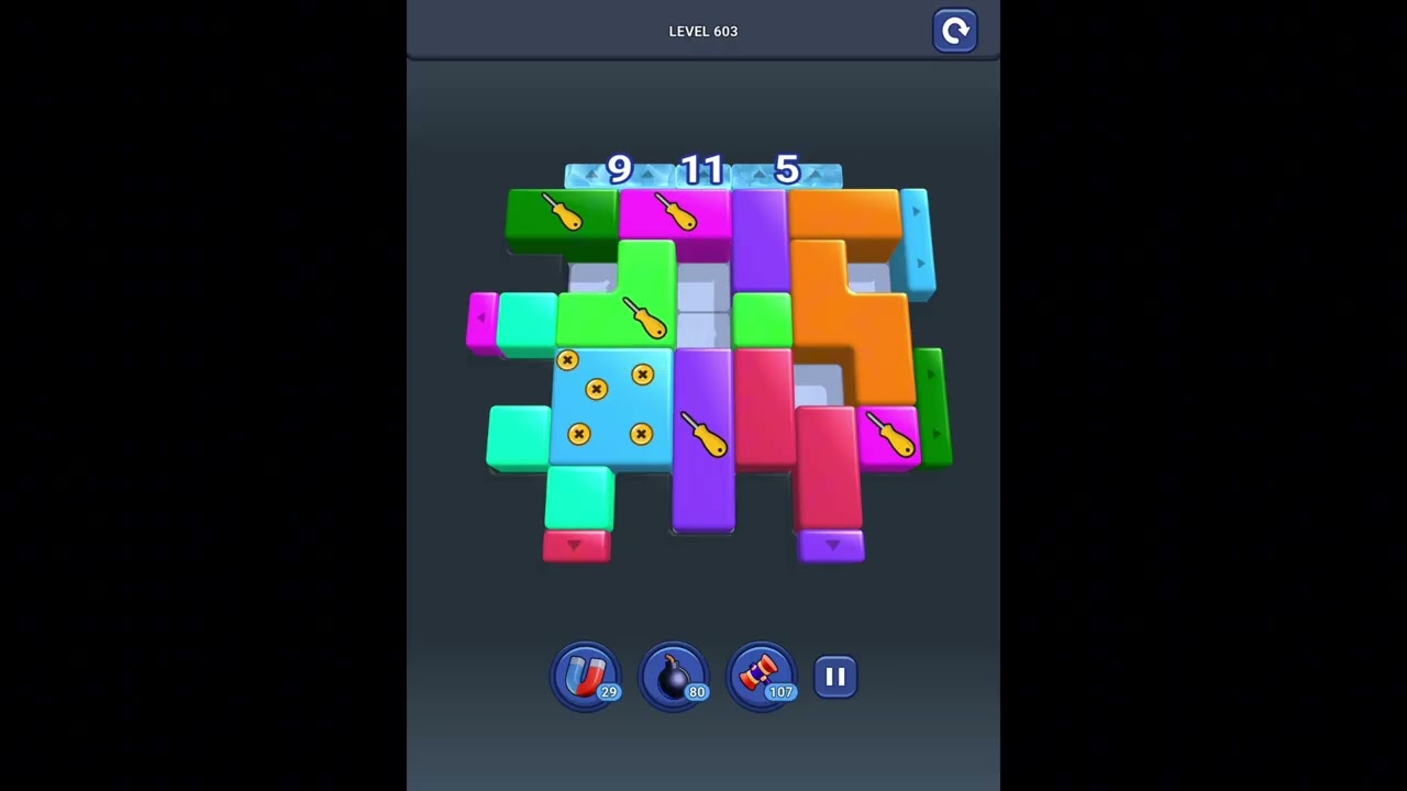Shape Escape Levels 601-602-603-604-605-606-607-608-609-610
